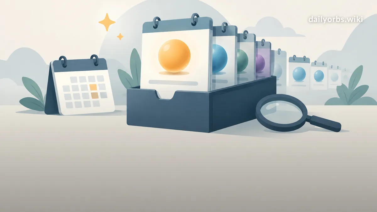 Daily Orbs Archive: How Date URLs and Past Puzzles Work